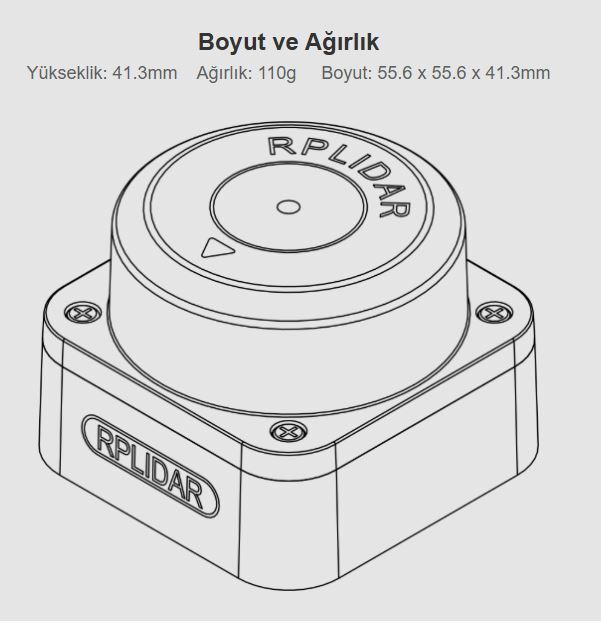 RPLIDAR C1 Components