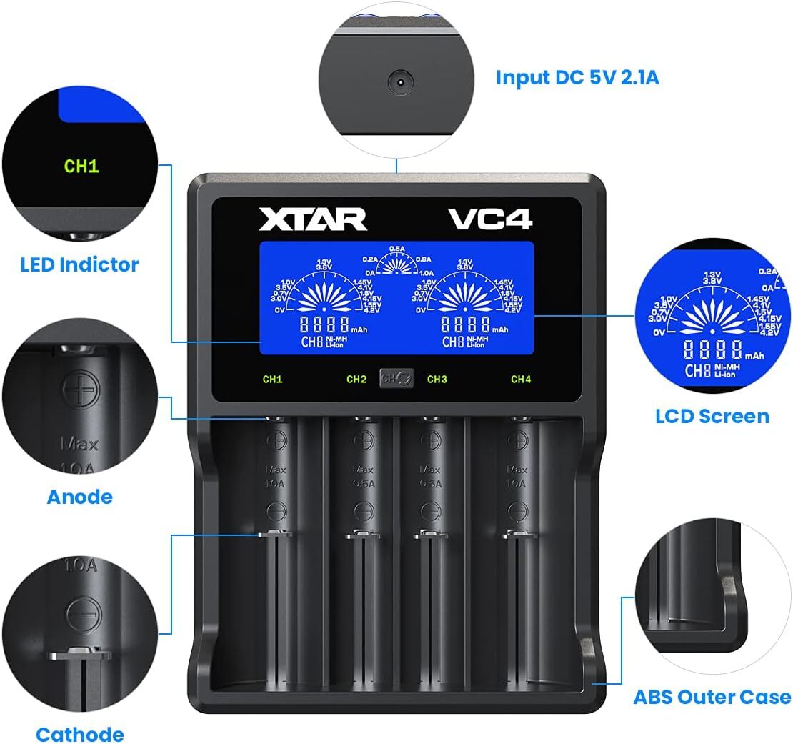 Xtar VC4 Charger