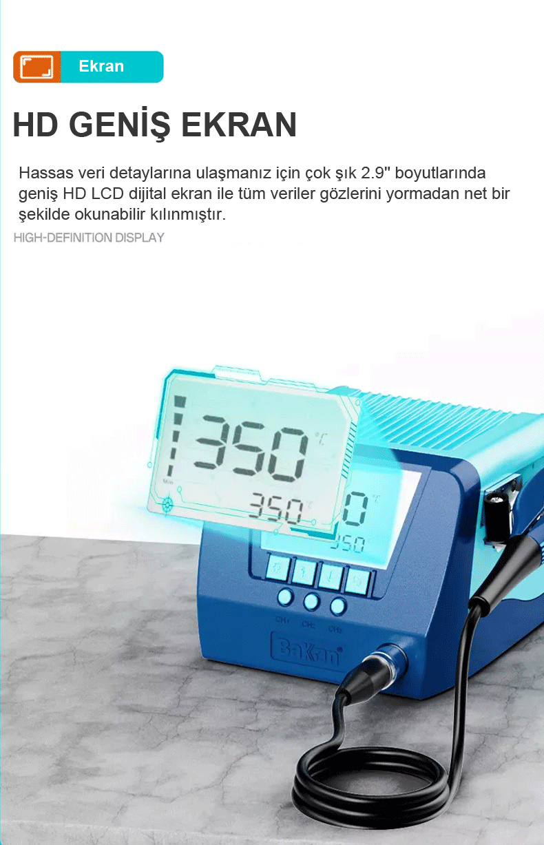 Bakon BK805 Usage Example