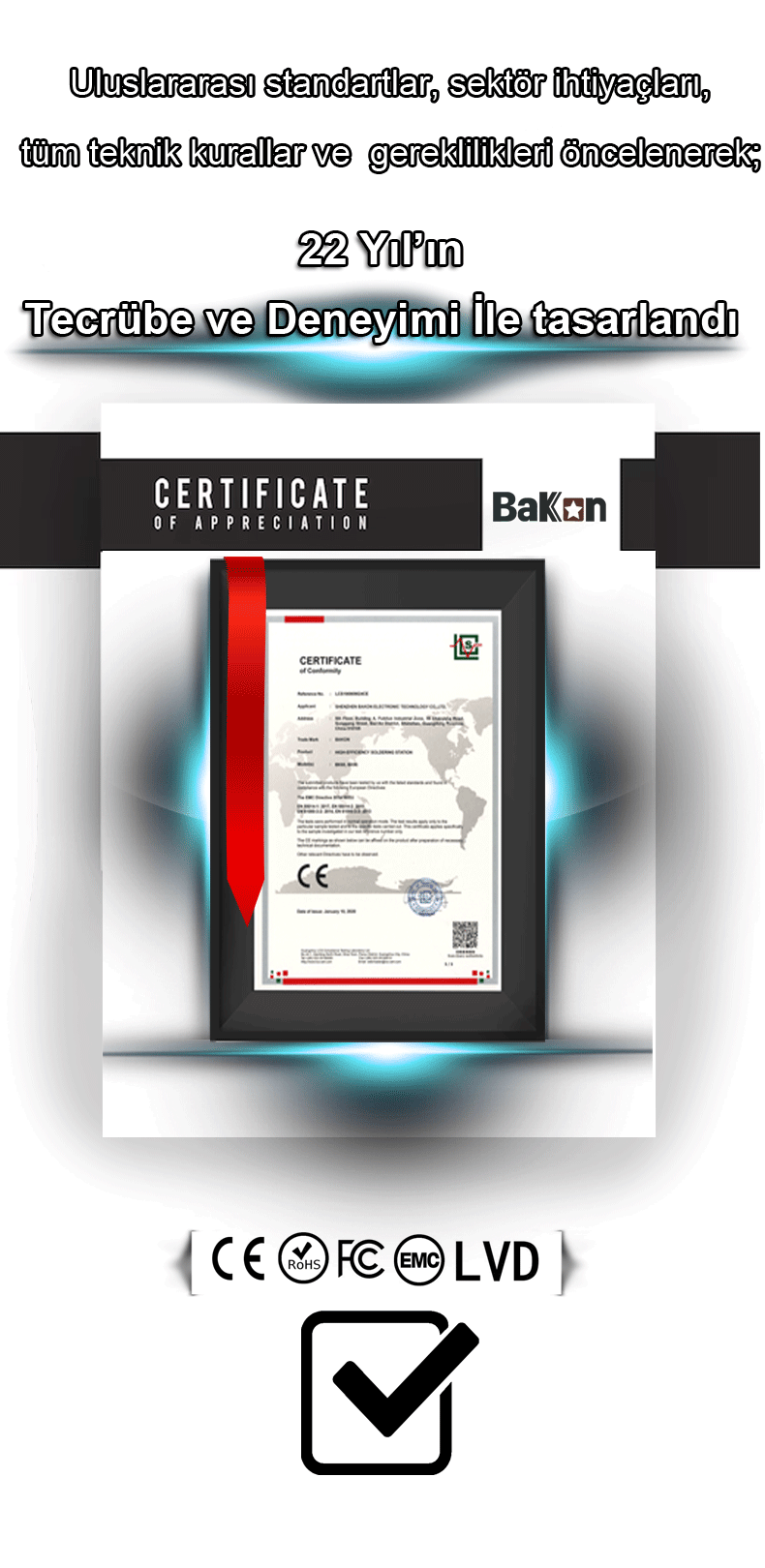Bakon Quality Certificates