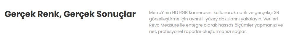 Revopoint MetroY Pro 3D Scanner 3