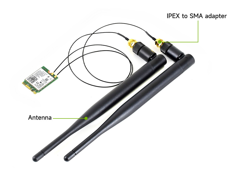Waveshare AC8265 WiFi Bluetooth Module 3