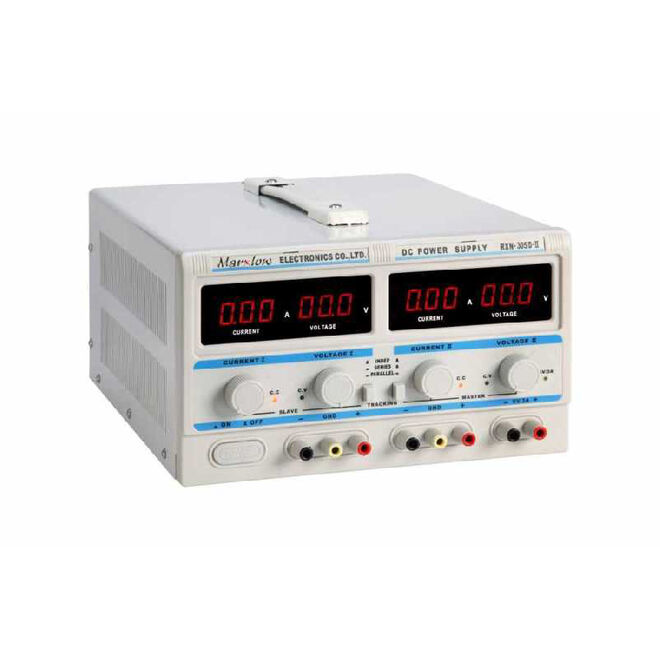 0-30 Volt 5 Ampere 2-Channel Adjustable Power Supply (RXN-305D-II) - 1