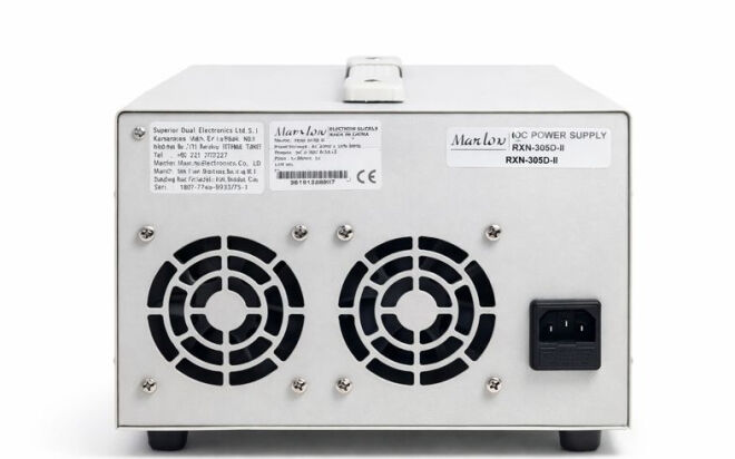 0-30 Volt 5 Ampere 2-Channel Adjustable Power Supply (RXN-305D-II) - 3