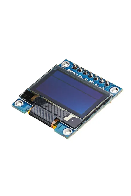 0.96 İnç 128x64 OLED SPI Mavi - 3