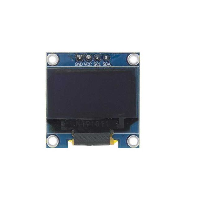 0.96 İnç 128x64 OLED SPI Mavi Sarı - 3