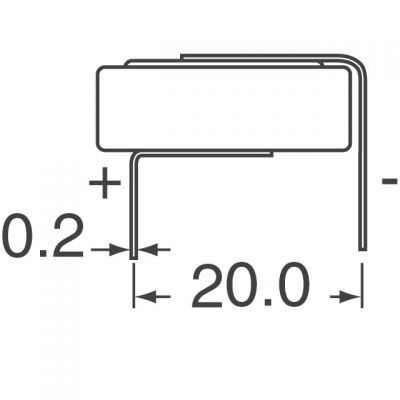 1 F 5.5 V Süper Kapasitör - KR-5R5H105-R - Kondansatör Pil - 3