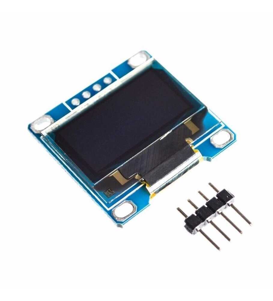 thumbnail image 2 of Initeq 0.96 Inch OLED LCD Display Module - I2C IIC 128x64 Blue Screen For Arduino ESP32 ESP8266 2 of 4