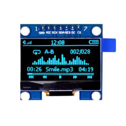 1.3 İnç 128x64 OLED 7 Pin Mavi 