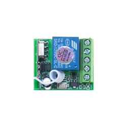 1 Kanal 433 MHz Kablosuz RF Alıcılı Röle Kartı - 3