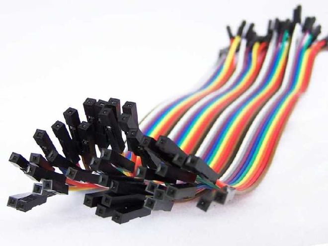 10 cm 40 Pin F-F Jumper Cable - 2
