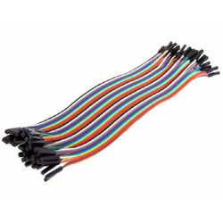 10 cm 40 Pin F-F Jumper Cable 