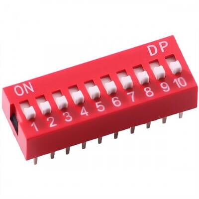 10 Dip Switches - 1