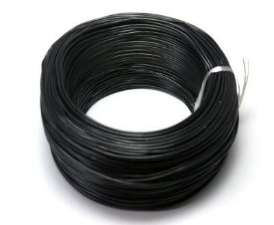 100 Meter Single Core Mountage Cable - Black - 1