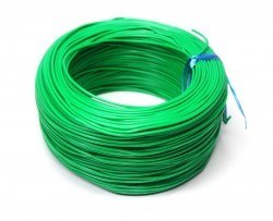 100 Metre Çok Damarlı Montaj Kablosu 24 AWG - Yeşil 