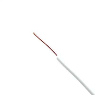 100 Metre Tek Damarlı Montaj Kablosu 24 AWG - Beyaz - 2