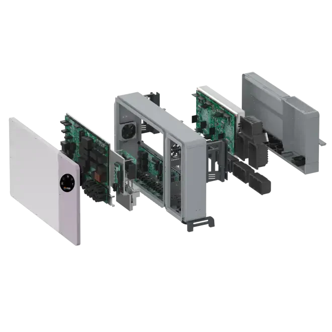 100KW Pixel Solar Inverter On Grid Three Phase Model PXL-100KM10T - 3