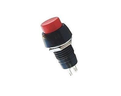 10mm Plastik Basmalı Buton PBS-20A Kalıcı Kırmızı - 1