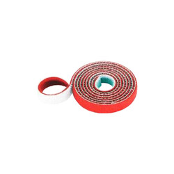 10mm Velkro Bant (Cırt Cırt) - 1 Metre Kırmızı 