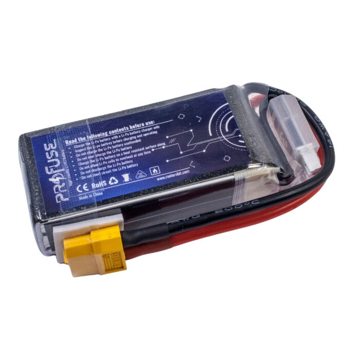 11.1V 3S Lipo Battery 1300mAh 50C - 2