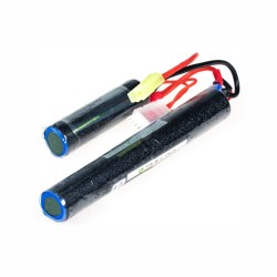 11,1V 3S Airsoft Lipo Batarya-Pil 1500mAh 25C - (18x65 + 18x130) - Full Power