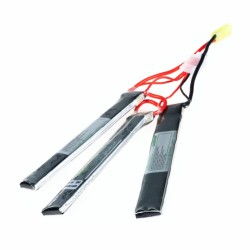 11,1V 3S Airsoft Lipo Batarya-Pil 1500mAh 25C - (6x20x130x3) - 2