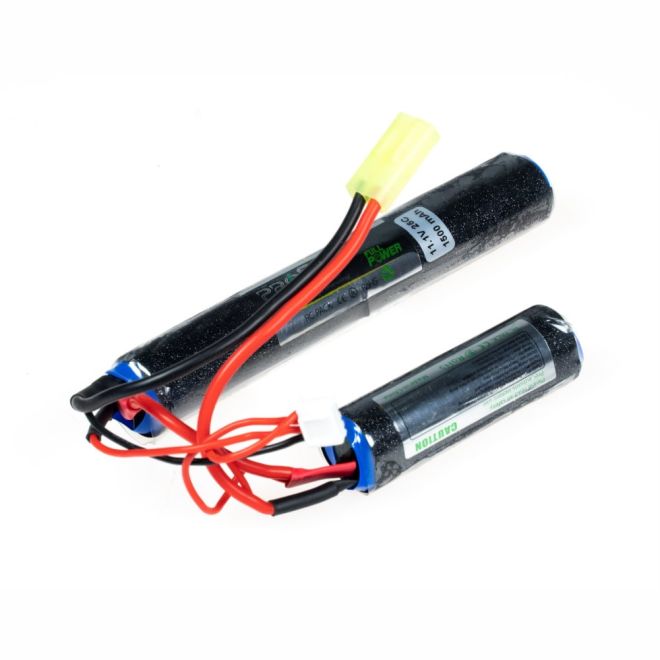 11,1V Airsoft Lipo Battery 1200mAh 25C - (18x65 + 18x130) - 4