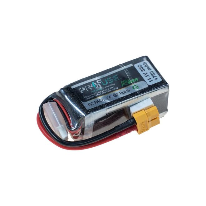 11,1V Lipo Battery 1750mAh 30C - 1
