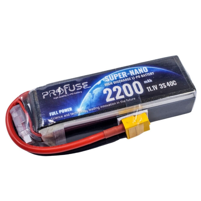 11,1V Lipo Battery 2250mAh 35C - 1