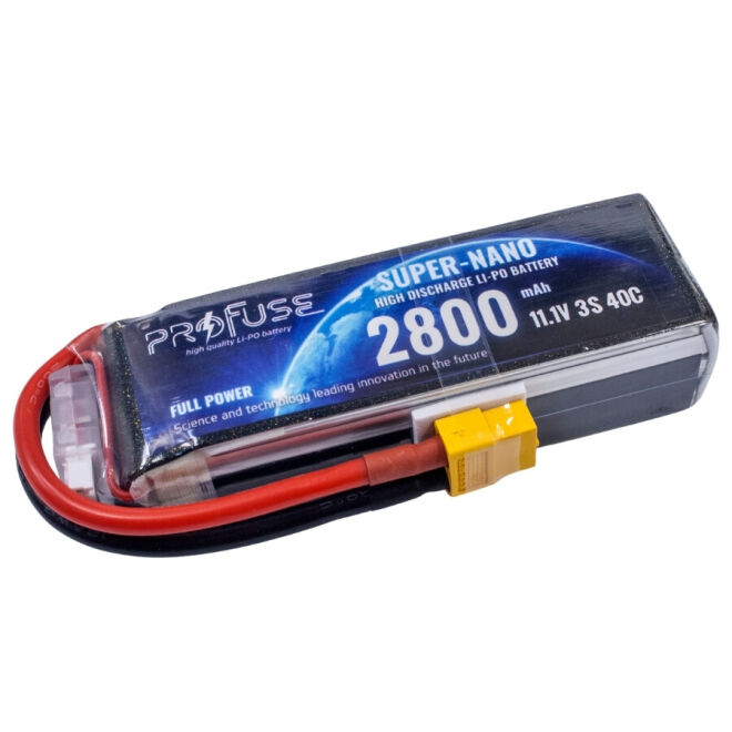 11,1V Lipo Battery 2800mAh 40C - 1