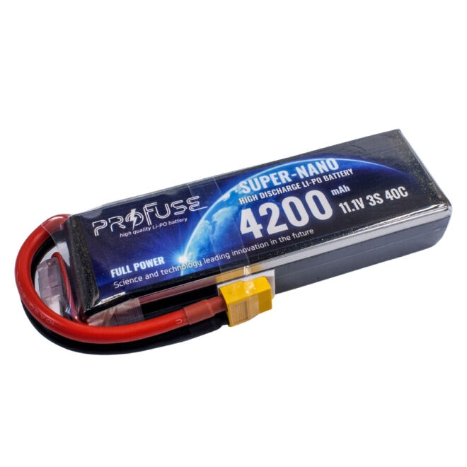 11,1V Lipo Battery 4200mAh 40C - 1