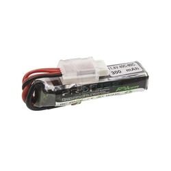 11.4 V 3S Lipo Battery 300 mAh 40/80C -Micro Drone Battery - ProFuse