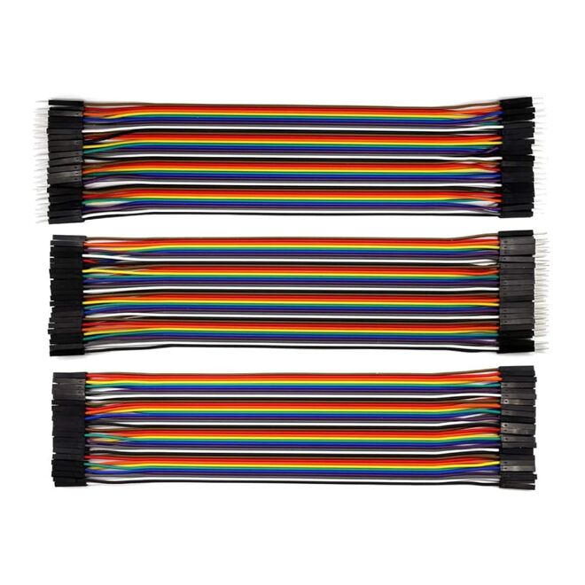 120 Parça 200 mm Jumper Kablo Seti - 6