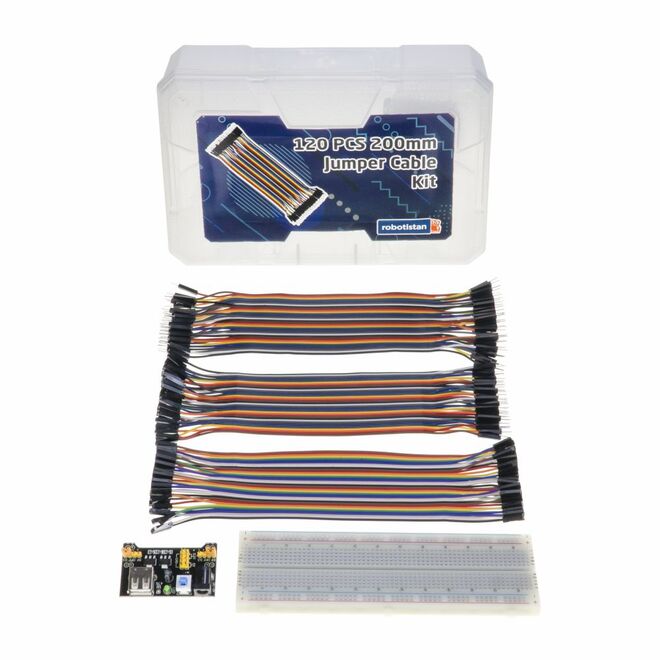 120 Parça 200 mm Jumper Kablo Seti - 2