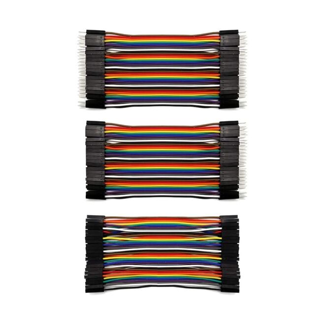 120 Pieces 100mm Jumper Cable Set - 6