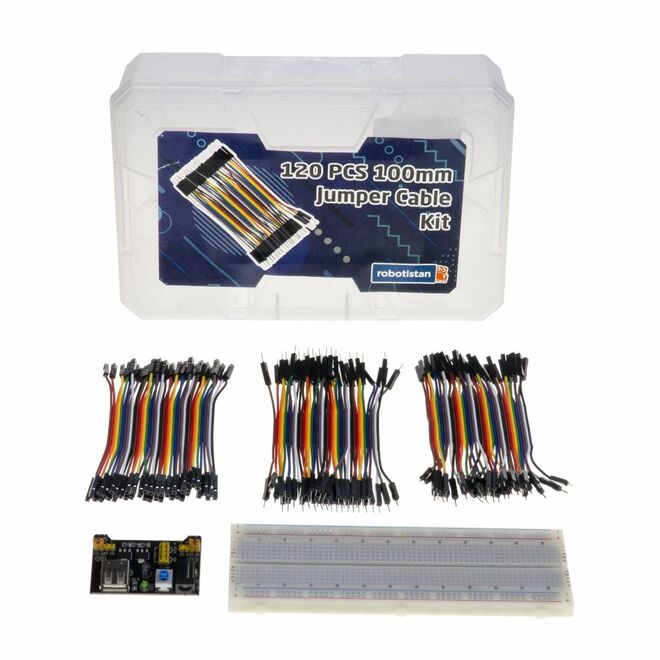 120 Pieces 100mm Jumper Cable Set - 2