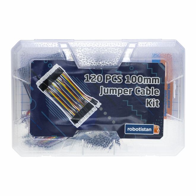 120 Pieces 100mm Jumper Cable Set - 4