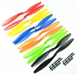 1245 Green Plastic CW/CCW Propeller Set - 2