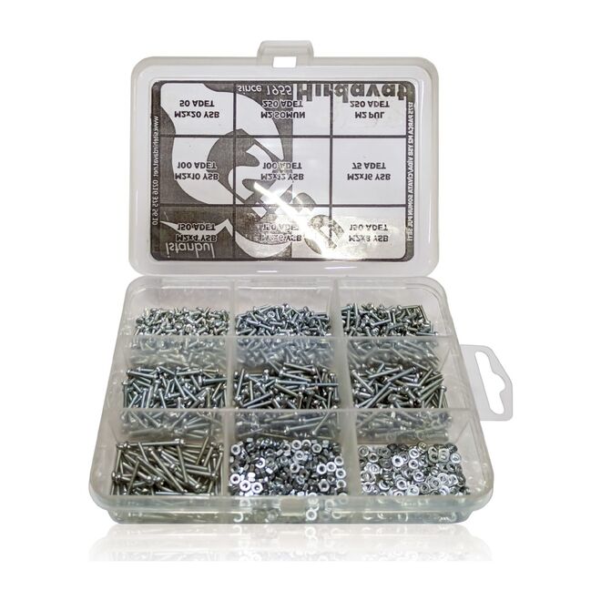 1275 Piece M2 YSB Screw Set - 1