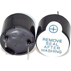 12mm Aktif Buzzer - Devreli Buzzer - 2