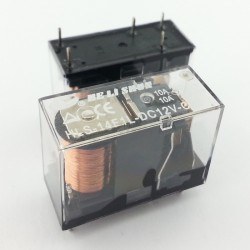 12V 10A Single Contact Relay - HLS-14F1L-DC12V-C - HELISHUN