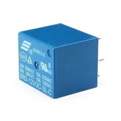 12V 10A Single Contact Relay SRD-12VDC-SL-C - 2