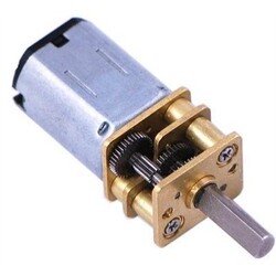 12V 12mm 2000 RPM Redüktörlü Mikro DC Motor - 3