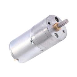 12V 25mm 170Rpm Redüktörlü DC Motor - 1