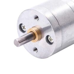 12V 25mm 170Rpm Redüktörlü DC Motor - 2