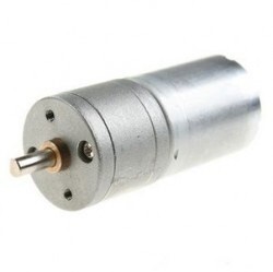 12 V 25 mm 200 RPM DC Motor - Robotistan
