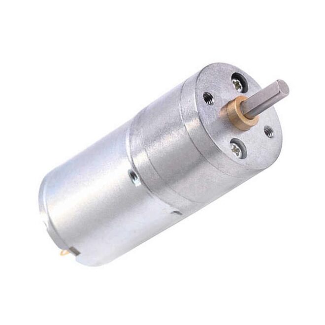 12V 25mm 620 RPM Redüktörlü DC Motor - 1