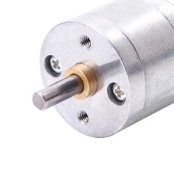 12V 25mm 620 RPM Redüktörlü DC Motor - 2