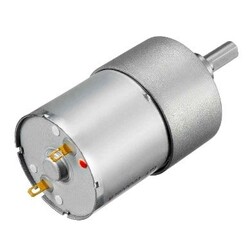 12V 35mm 22 RPM Redüktörlü DC Motor - 2