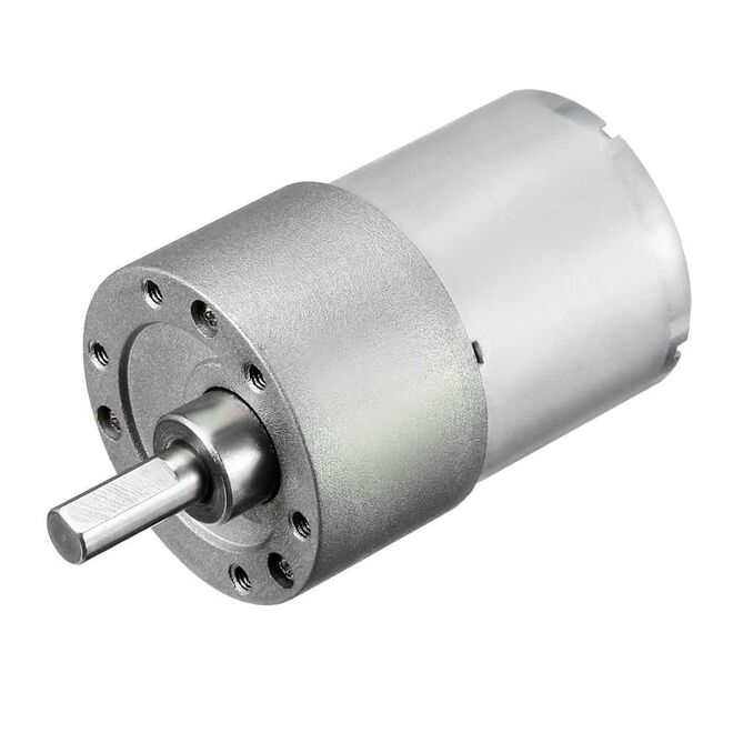 12V 35mm 200 RPM DC Gear Motor - 1